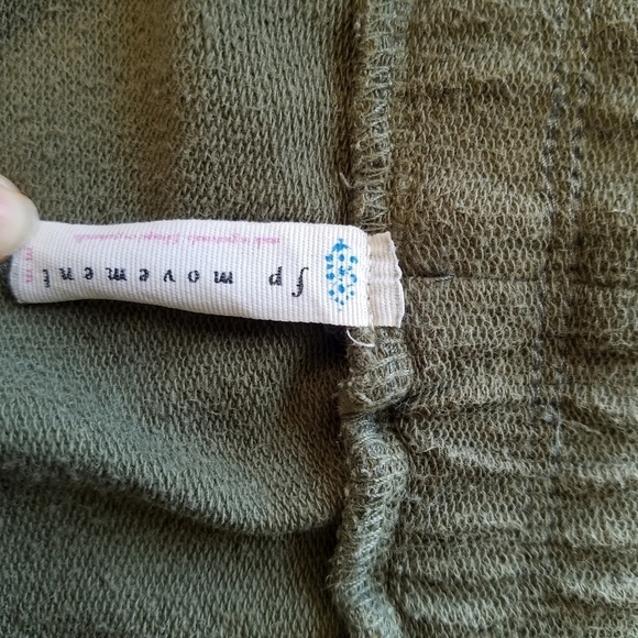 🌸 Free People | Olive Cozy Joggers‎ M - Picture 6 of 10